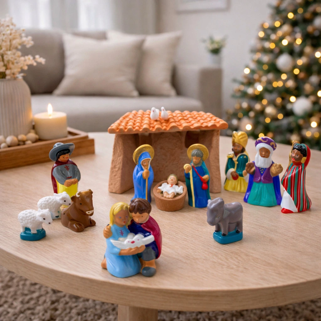 Crèche de Noël atelier Cassegrain